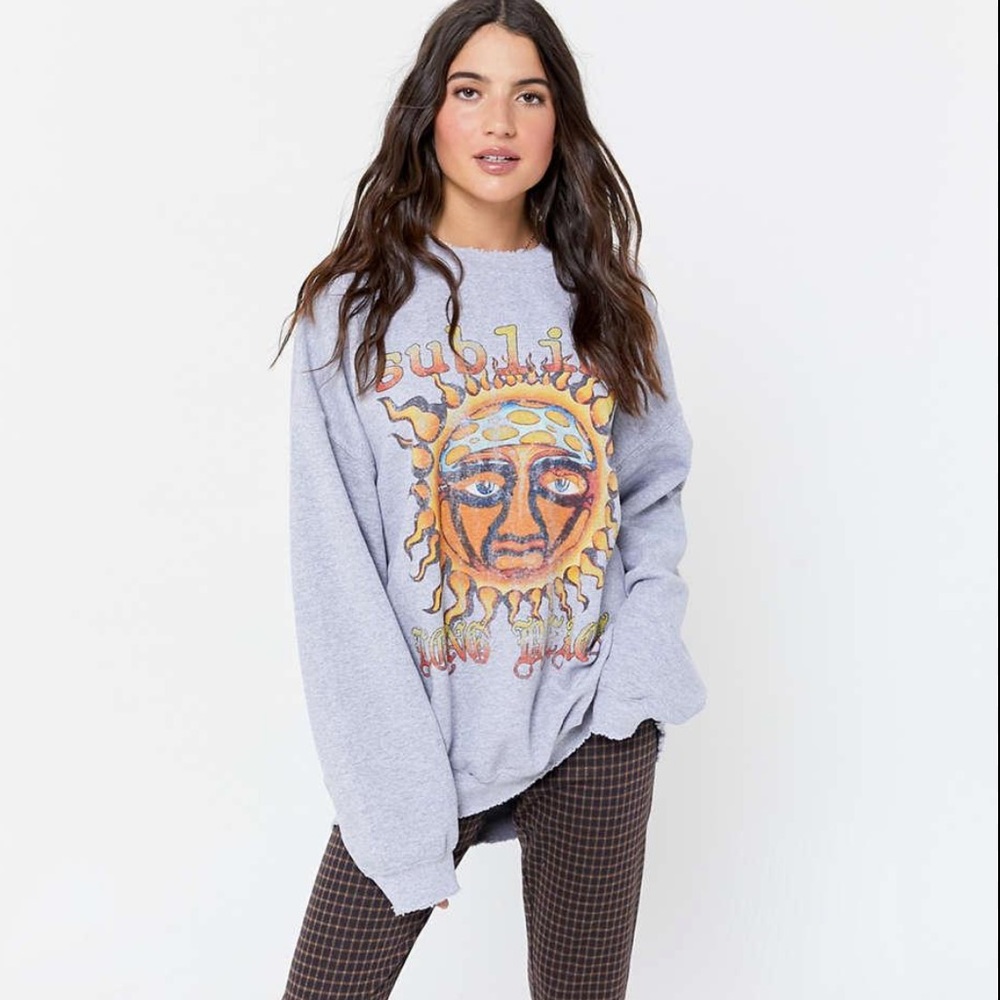 Urban outfitters oversized Sublime hoodie